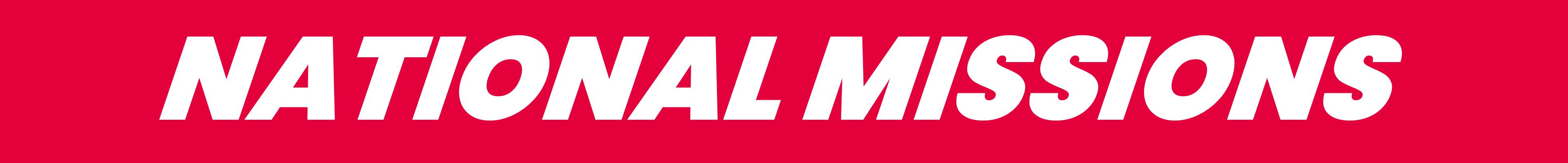 National Missions - Steve Yemm